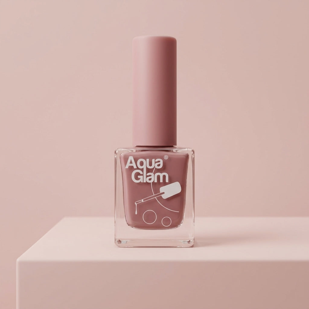 Dusty Mauve Pink (13) - Nail Polish by Aqua Glam