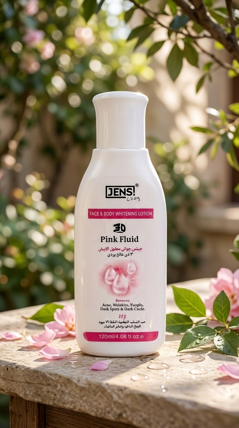 3D Pink Fluid Face & Body Whitening Lotion – Jens Choy