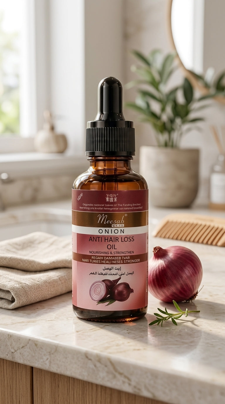 Onion Anti Hair Loss Oil by Meezab Arts