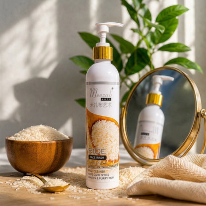 Rice Face Wash by Meezab Arts