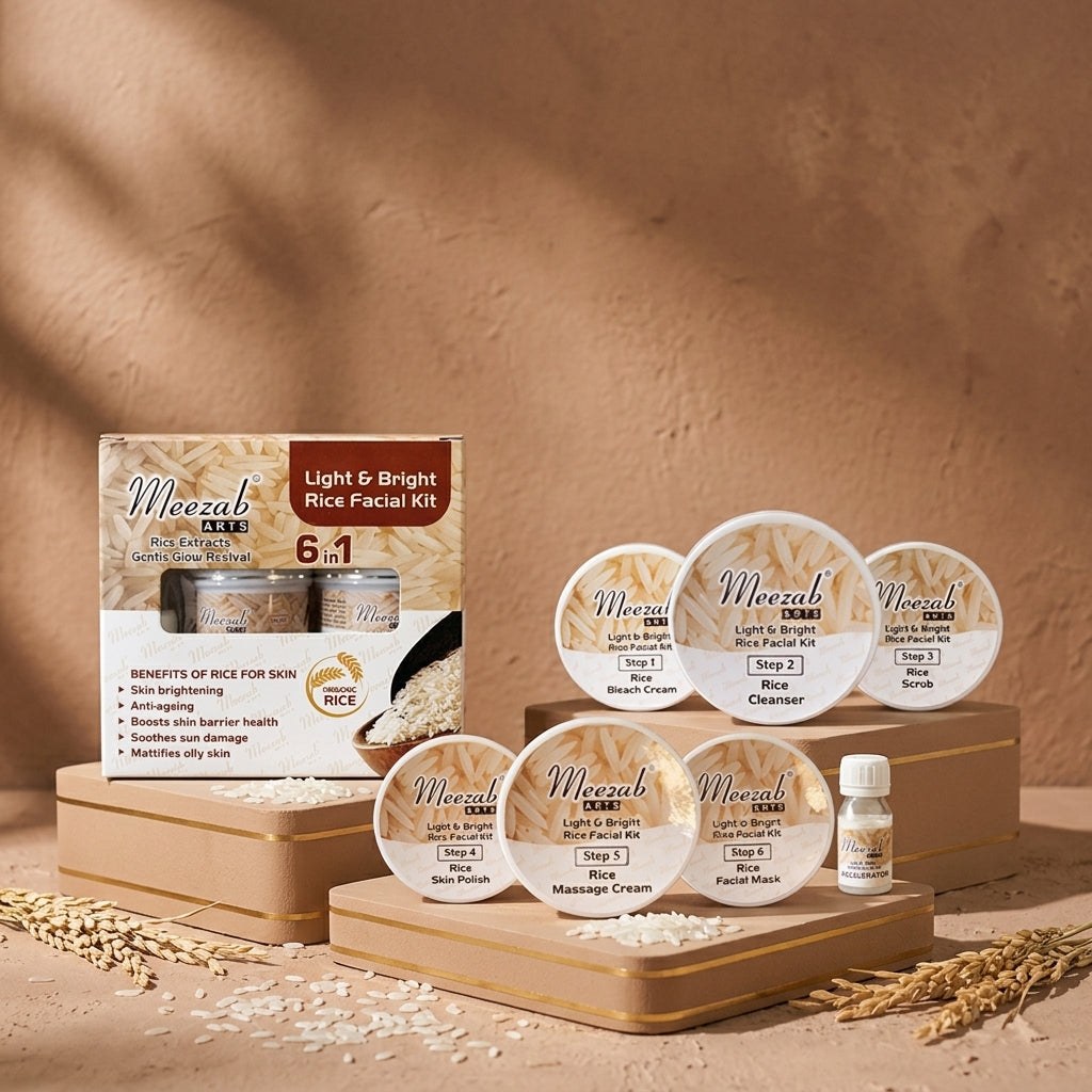 Rice Facial Kit by Meezab Arts