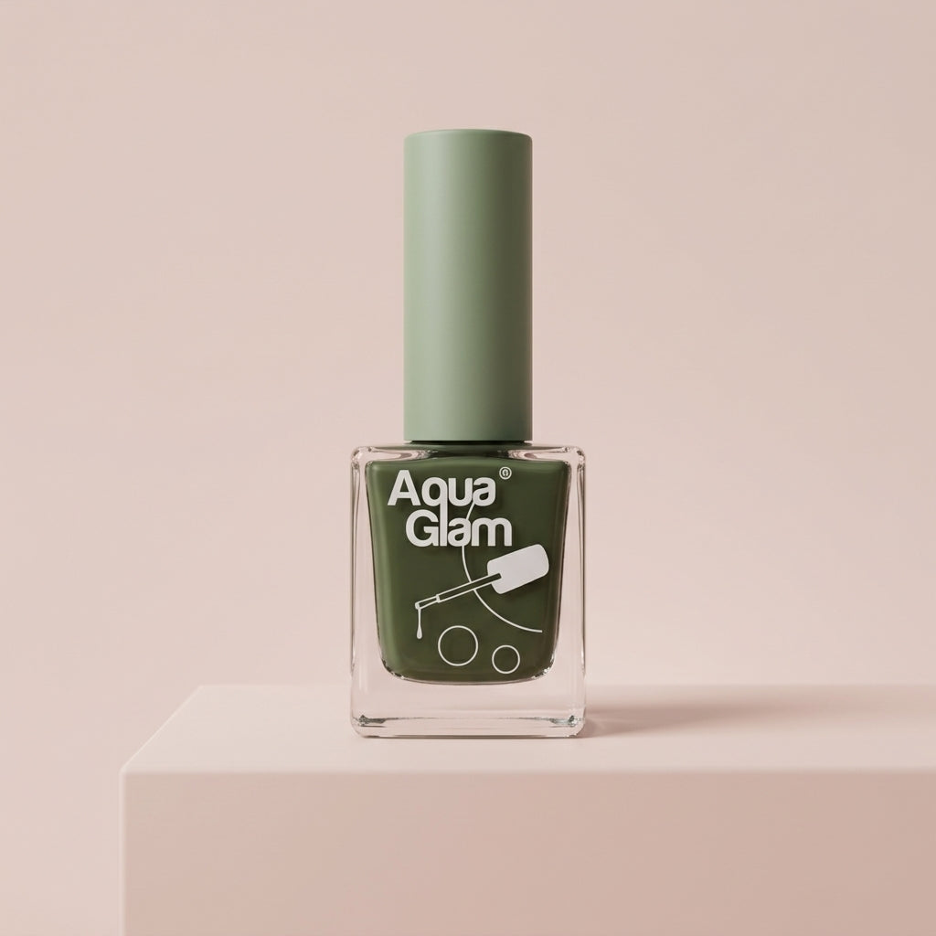 Olive Green (04) - Nail Polish by Aqua Glam