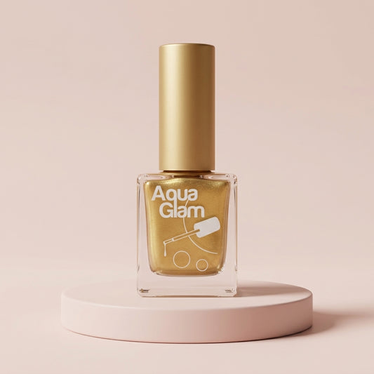 Metallic Gold (14) - Nail Polish by Aqua Glam