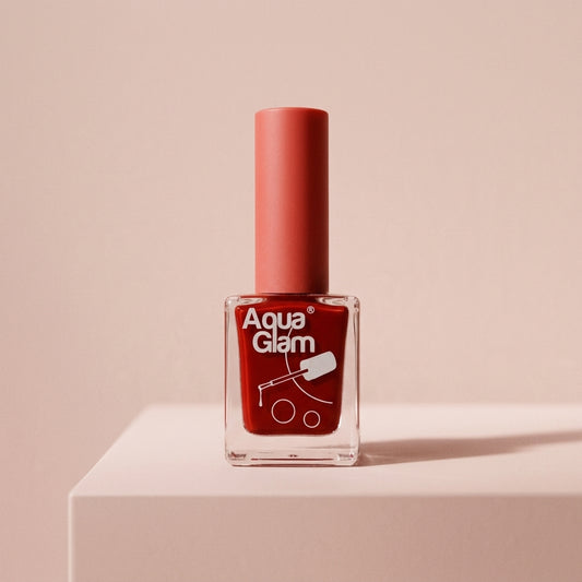 Deep Maroon (20) - Nail Polish by Aqua Glam