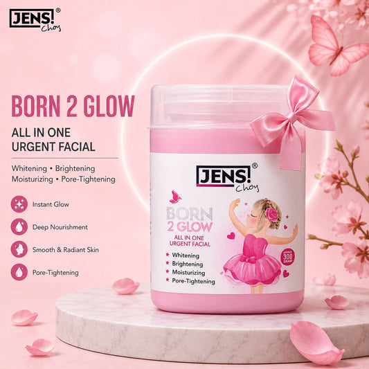 Born 2 Glow All in One Urgent Facial – 300g