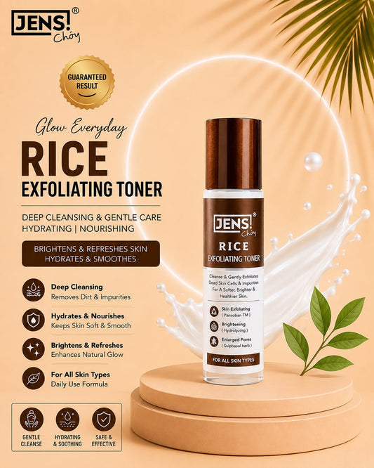 Rice Exfoliating Toner – Brightening, Hydrating & Smoothing Skin Care