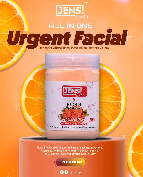 Vitamin-C All-in-One Facial – Born 2 Glow Instant Glow Care