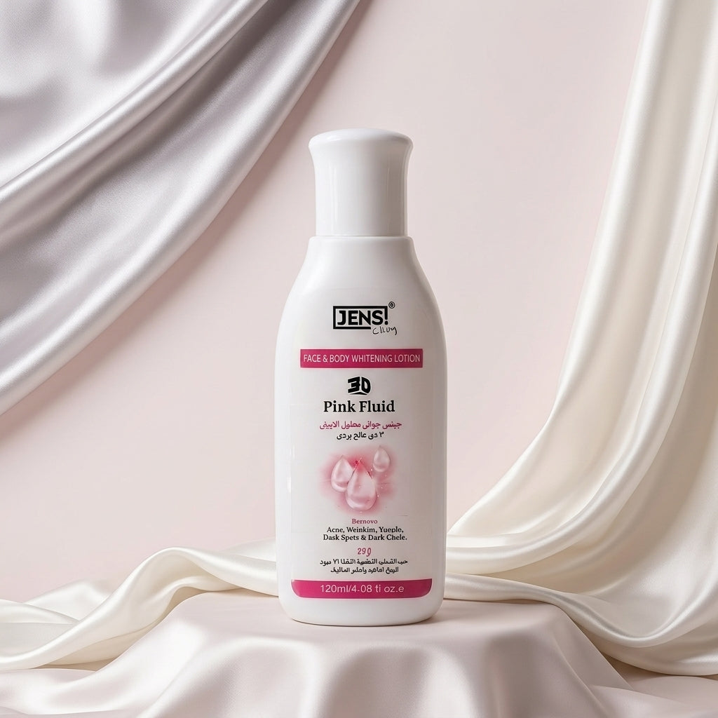 3D Pink Fluid Face & Body Whitening Lotion – Jens Choy