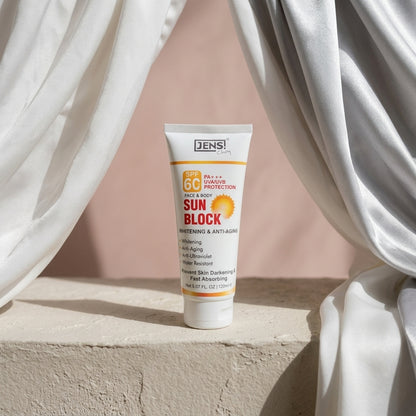 SPF 60 Sun Block | UVA/UVB | – Jens Choy